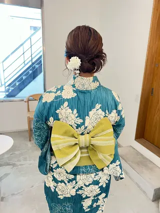 ヘアアレンジ yu koのヘアスタイル