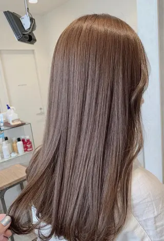 ロング カラー HAREru. モデル募集【戸塚】のヘアスタイル