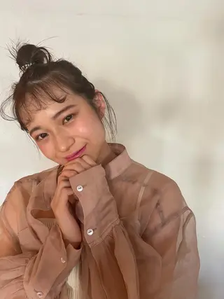 ミディアム minatsu 東京の技術を京都でのヘアスタイル