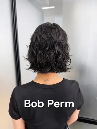 ショート パーマ ラフなパーマ\暗髪 石川雄麻のヘアスタイル