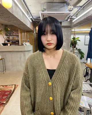 ミディアム uta ウタのヘアスタイル