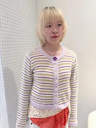 ミディアム flamingo🦩 マナのヘアスタイル