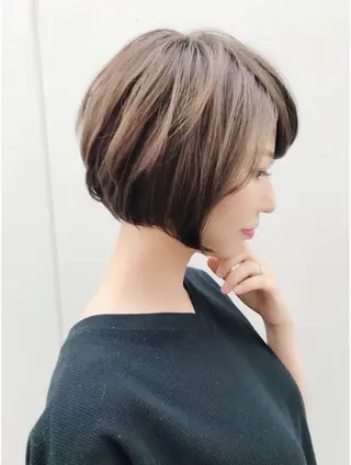 ショート 高梨 里穂のヘアスタイル
