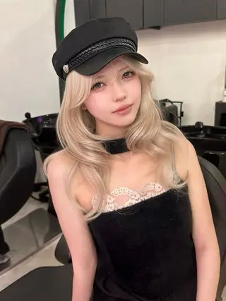 ロング カラー 上品モテヘア🩶 karen🩶のヘアスタイル