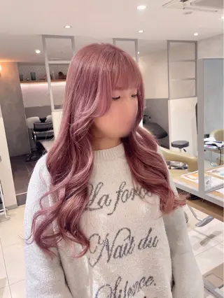 ロング カラー 🌷柔らかカラー🍑 Miyu🪽のヘアスタイル