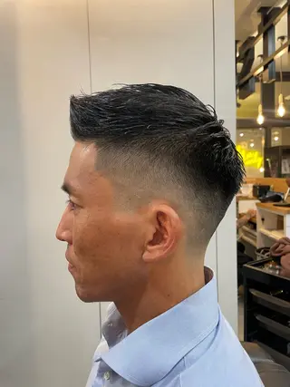 ショート メンズ 幡ヶ谷バーバー 松下隆世のヘアスタイル