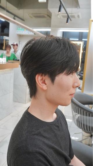ショート パーマ ヘアアレンジ メンズ HIKARI メンズ満足度No.1のヘアスタイル