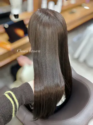 ロング カラー kana🎀 韓国風透明感カラーのヘアスタイル