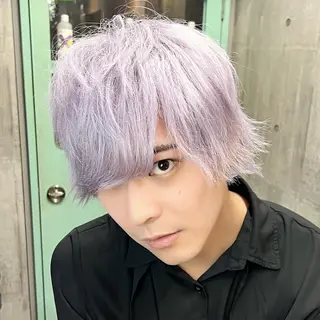 ショート カラー ✨ブリーチ支持No1 複雑履歴修正/舘岡のヘアスタイル