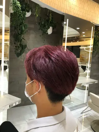 カラー メンズ メンズ特化ニュアンス パーマ RYOのヘアスタイル