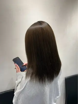 セミロング 大森 望生のヘアスタイル