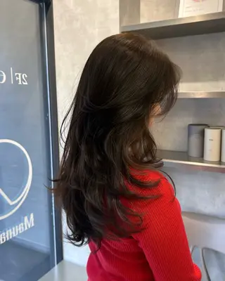 ロング 海外/大人レイヤー 🇺🇸TOMONAのヘアスタイル