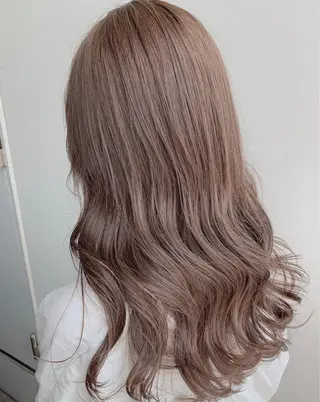 ロング カラー HAREru. モデル募集【戸塚】のヘアスタイル