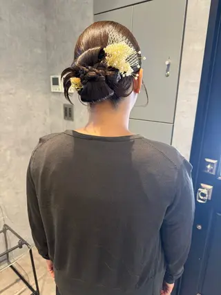 ヘアアレンジ 野林 夏帆のヘアスタイル