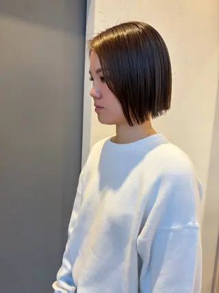 ショート 比嘉 千咲のヘアスタイル