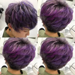 カラー 美容室 HAKUAのヘアスタイル
