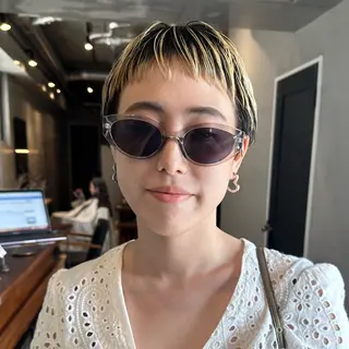 ショート 前野 日奈のヘアスタイル