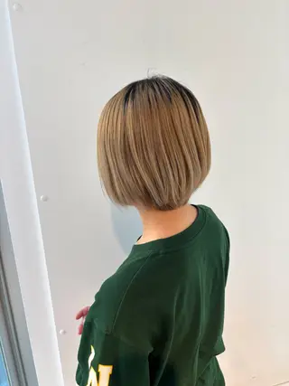 ショート 🎀すず🎀レディー ス/メンズのヘアスタイル