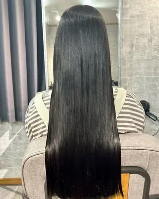 ロング 猪股 唯菜のヘアスタイル