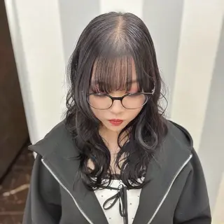 ロング カラー Ren. 🦋デザインカラーのヘアスタイル