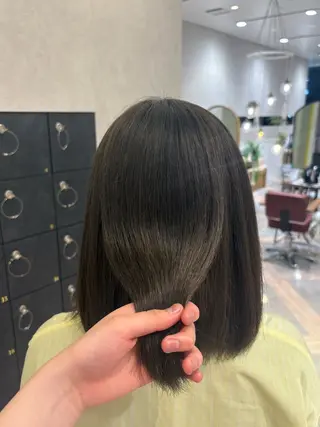 ミディアム 無料カットモデル いけだあいりのヘアスタイル