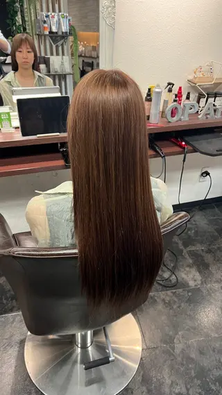 ロング 脇部 亜梨沙のヘアスタイル