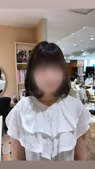 ミディアム 🎀韓国ヘア🎀 𝓡𝓲𝓷𝓱𝓪のヘアスタイル