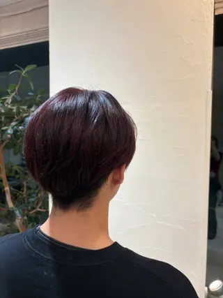 カラー 水野 美依奈のヘアスタイル