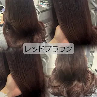 ロング カラー 透明感カラー/顔周り カット🌸サクラ🌸のヘアスタイル