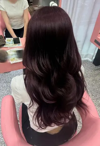 ロング カラー 透明感/渋谷 KEITOのヘアスタイル
