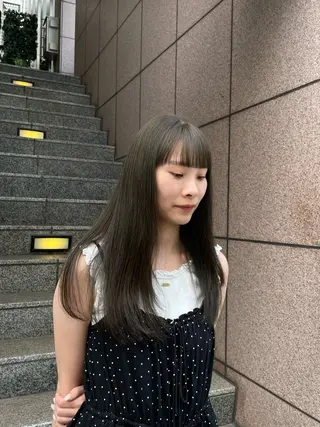 カラー とば みゆうのヘアスタイル