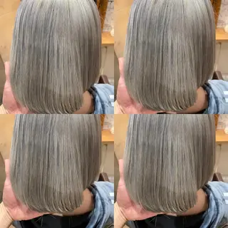 ミディアム カラー レイヤー×艶髪特化 マネージャー安藤光司のヘアスタイル