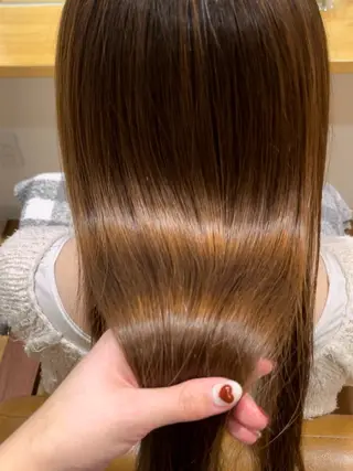 ロング 阿部 楓のヘアスタイル