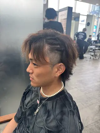 ヘアアレンジ メンズ メンズヘア カット、パーマ特化のヘアスタイル