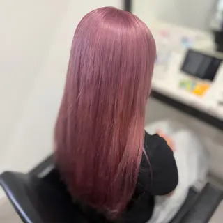 ロング カラー Dia ‎ アキヨシ ミユのヘアスタイル