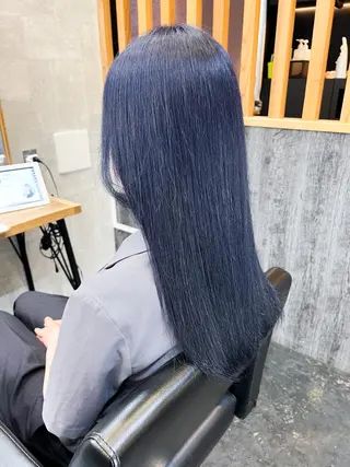 ロング 野澤 宏弥のヘアスタイル