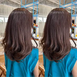 ロング カラー RINNO🌷透明感 カラー/髪質改善のヘアスタイル