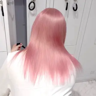 セミロング カラー ヘアアレンジ メンズ ブリーチの髪様 MASATOのヘアスタイル