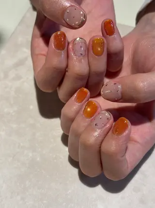 ネイル モデル募集🍑渋谷 Nanamiのネイルデザイン