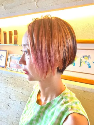 ショート 🌙パーマ 照井🌙のヘアスタイル