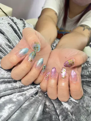 ネイル Mumu眉毛,ネイル モデル募集中🪄のネイルデザイン