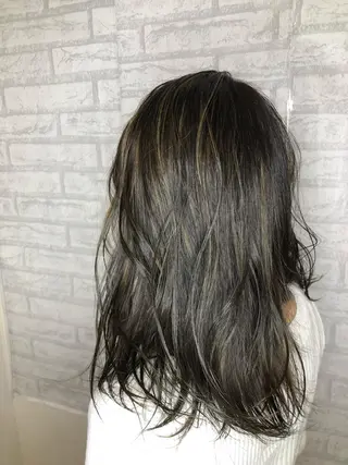 ミディアム カラー 美髪・艶髪特化美容師 RYOJIのヘアスタイル