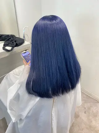 セミロング カラー 🎀stylist 🎀AKARI🎀のヘアスタイル