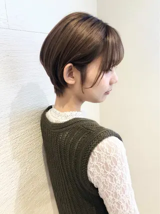 ショート 似合わせカット/ レイヤーカット/新谷のヘアスタイル