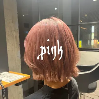 ショート カラー plune 村松のヘアスタイル