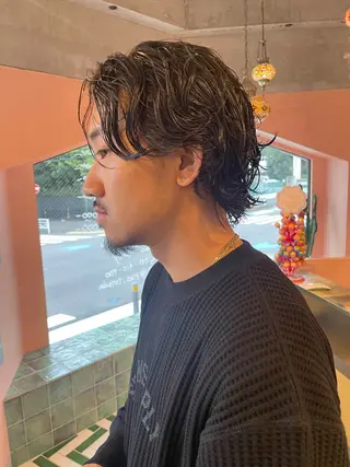 ミディアム パーマ 🫧 momokaのヘアスタイル
