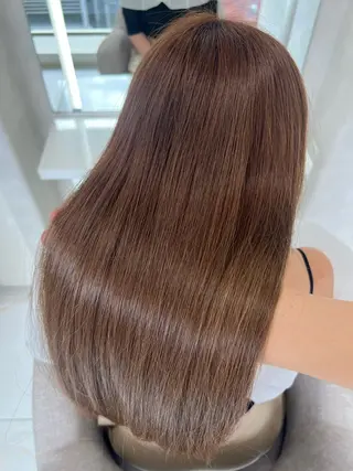 ロング カラー 吉田 修登のヘアスタイル