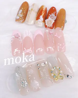 ネイル 胡蝶蘭レディースサロ ンNailMOKAのネイルデザイン