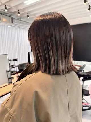 ミディアム マンツーマンサロン 髪質改善⭐︎代官山のヘアスタイル