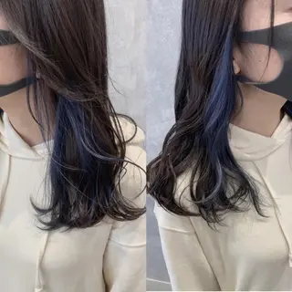 ロング カラー HAREru. モデル募集【戸塚】のヘアスタイル